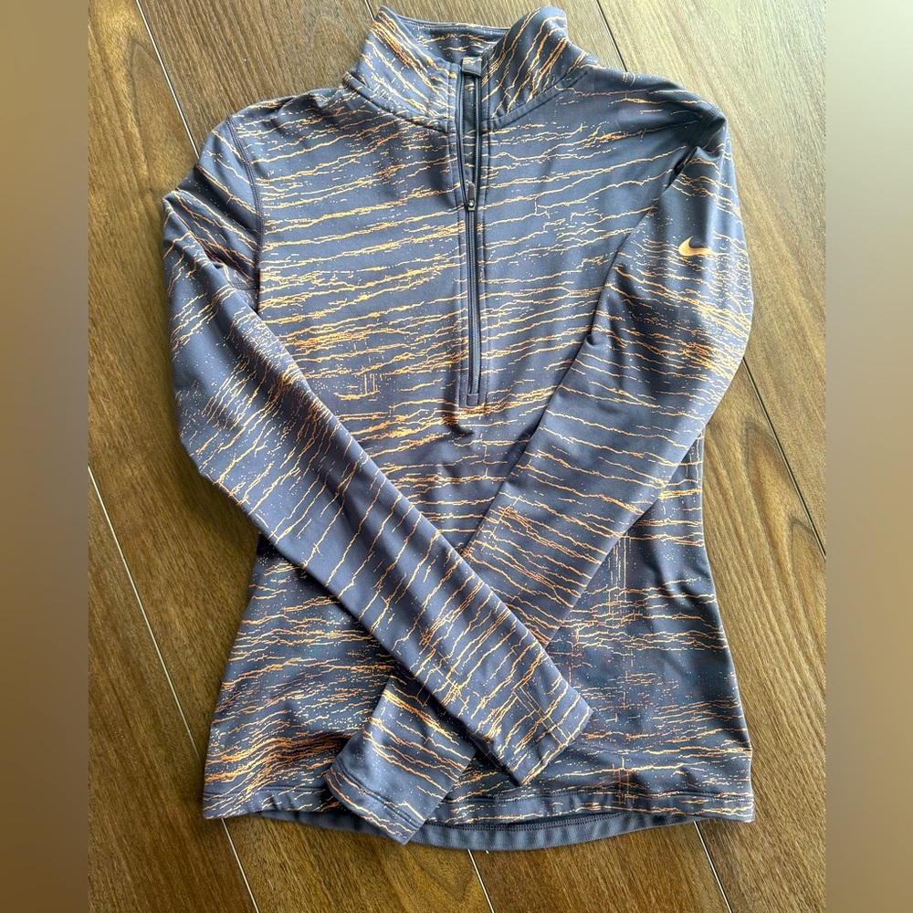 Nike quarter zip dri fit sure